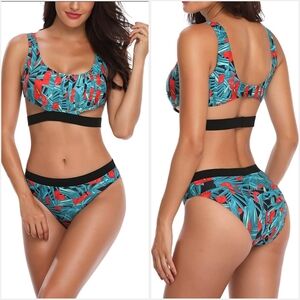Floral bikini set